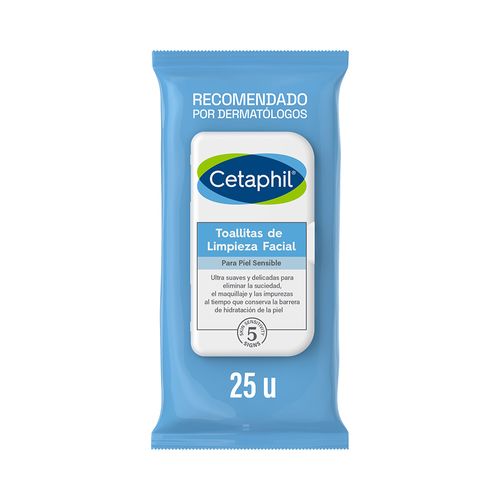 Toallitas Cetaphil Humedas 25 unidades