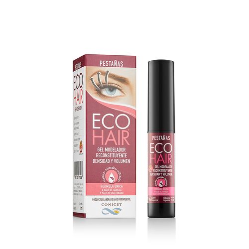 Gel Pestañas Eco Hair Modelador Reconstituyente 5ml