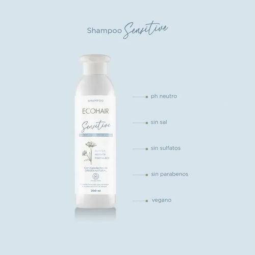 Shampoo Eco Hair Sensitive Anticaida 200ml