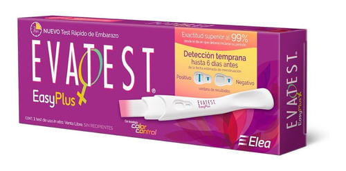 Test Embarazo Evatest Easy Plus