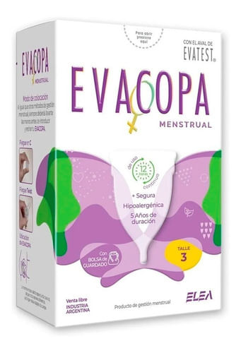 Copa Menstrual Evacopa T3