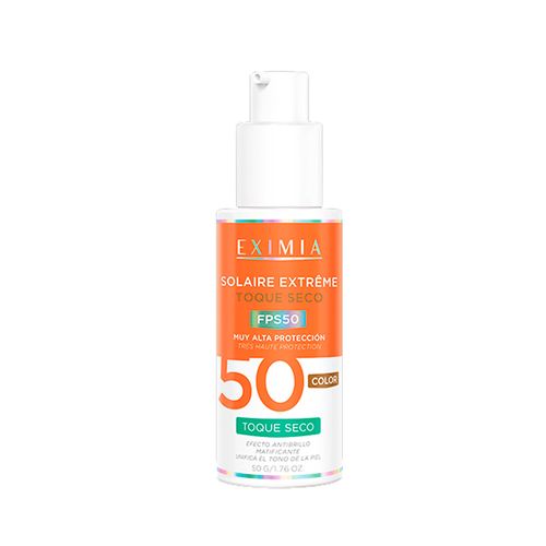 Protector Solar Facial Eximia Extreme Fps50 Toque Seco Color 50ml