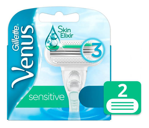 Respuesto Gillette Venus Divine Mujer 2 unidades