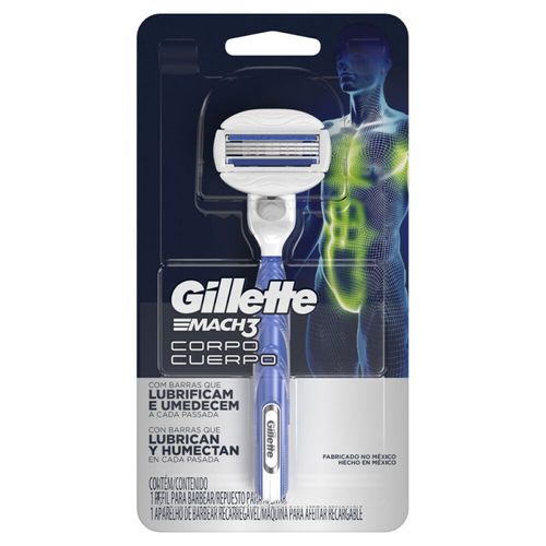 Afeitadora Gillette Mach 3 Corporal