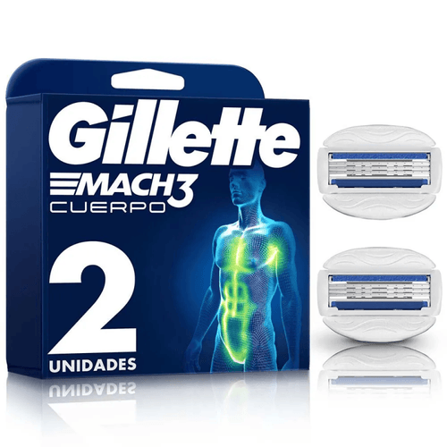 Respuesto Gillette Mach 3 Corporal 2 unidades
