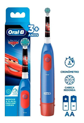 Cepillo Dental Electrico Oral B Kids Disney Cars