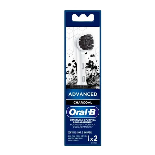 Repuesto Cepillo Electrico Oral B Charcoal 2 unidades