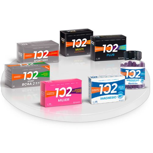Suplemento 102 Citrato de Margnesio 500mg 30 Comprimidos