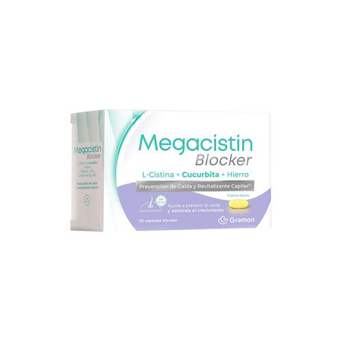 Suplemento Capilar Megacistin Blocker 30 Comprimidos