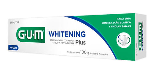 Crema Dental Gum Whitening Plus 100gr