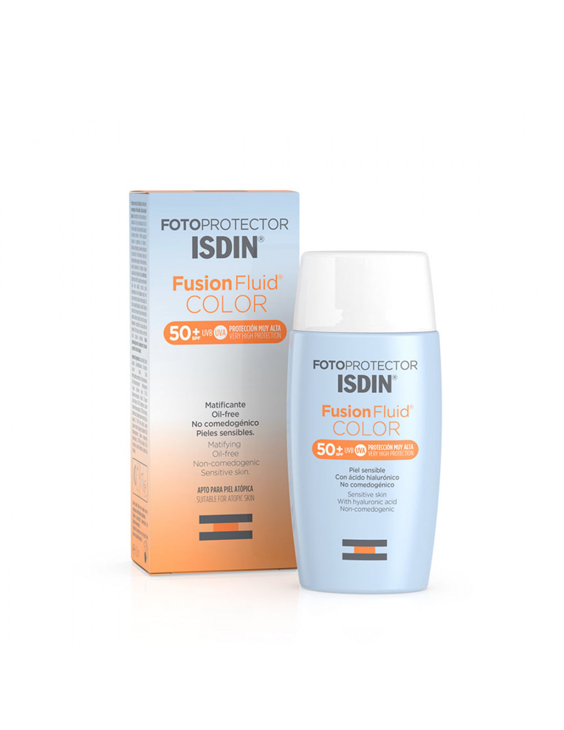 Protector Solar Facial Isdin Fluido Color Fps50 50ml | La Franco ...