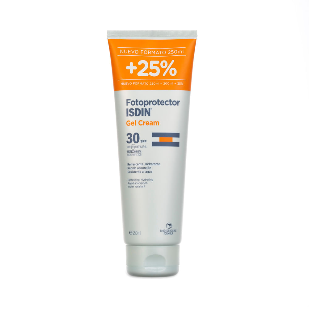 Protector Solar Corporal Isdin Gel Crema Fps30 250ml Isdin Fotop F30 Gel Cr 250Ml