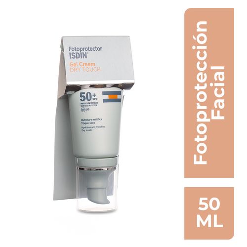 Protector Solar Facial Isdin Gel Crema Toque Seco Fps50 50ml