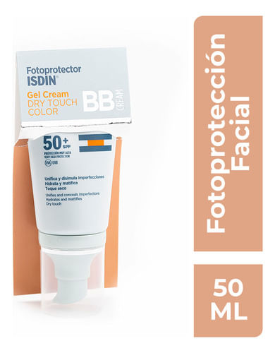 Protector Solar Facial Isdin Gel Crema Color Fps50 50ml Isdin Fotop G/Cr Colo F50 50Ml