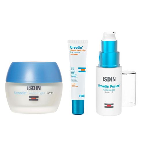 Combo Isdin Ureadin Crema, Serum y Contorno Ojos