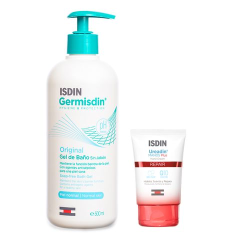 Combo Isdin Germisdin Gel y Ureadin Manos