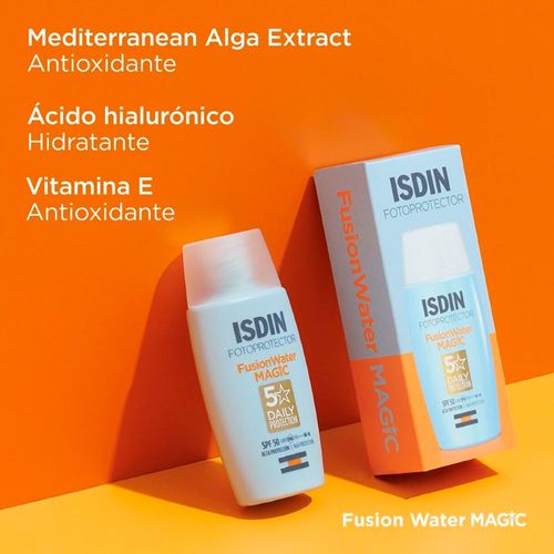 Protector Solar Facial Isdin Fusion Water Magic Fps50 50ml