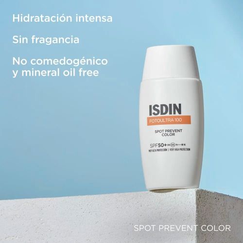 Protector Solar Facial Isdin Spot Prevent Color Ultra100 50ml