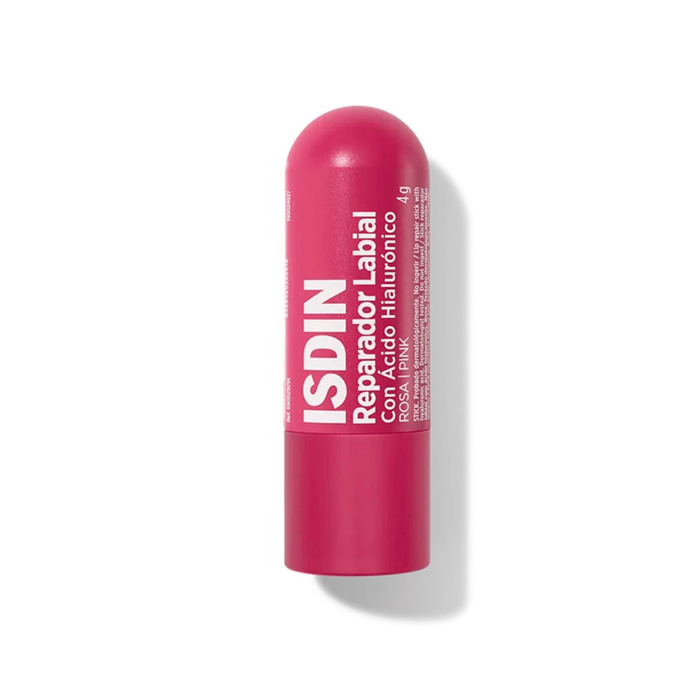 Labial Isdin Reparador Hialuronico Rosa 4ml Isdin Labial Rep Hialu Rosa 4G