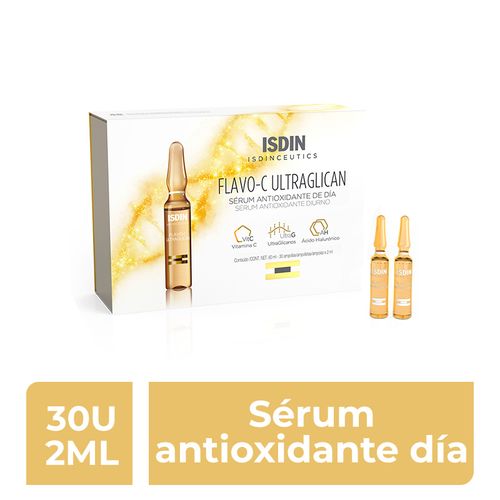 Ampollas Isdinceutics Ultraglican 30 unidades