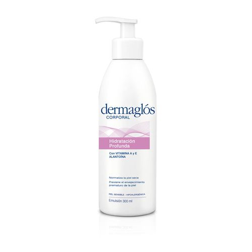 Emulsion Corporal Dermaglos Hidratacion Profunda 300ml
