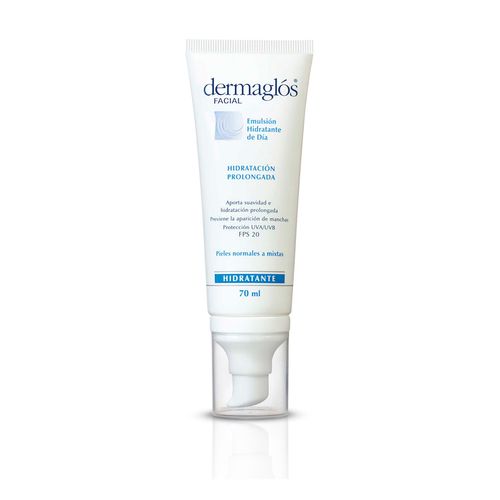 Emulsion Facial de Dia Dermaglos Hidratacion Prolongada 70ml