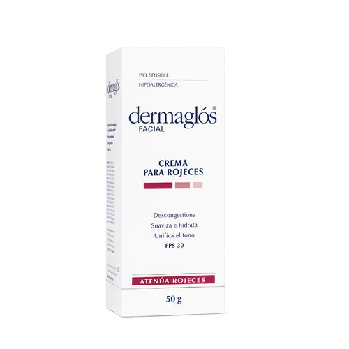 Crema Facial Dermaglos Rojeces 50ml