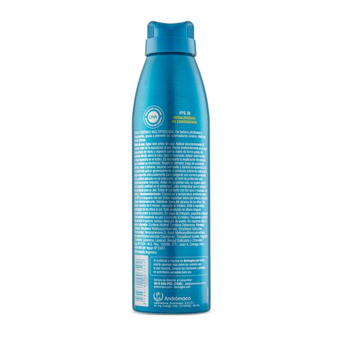 Protector Solar Spray Continuo Invisible Dermaglos FPS 30 170ml