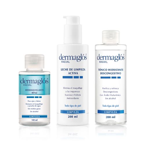 Combo Limpieza Facial Dermaglos Todo Tipo de Piel