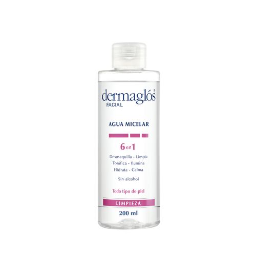 Agua Micelar Dermaglos 6 en 1 200ml
