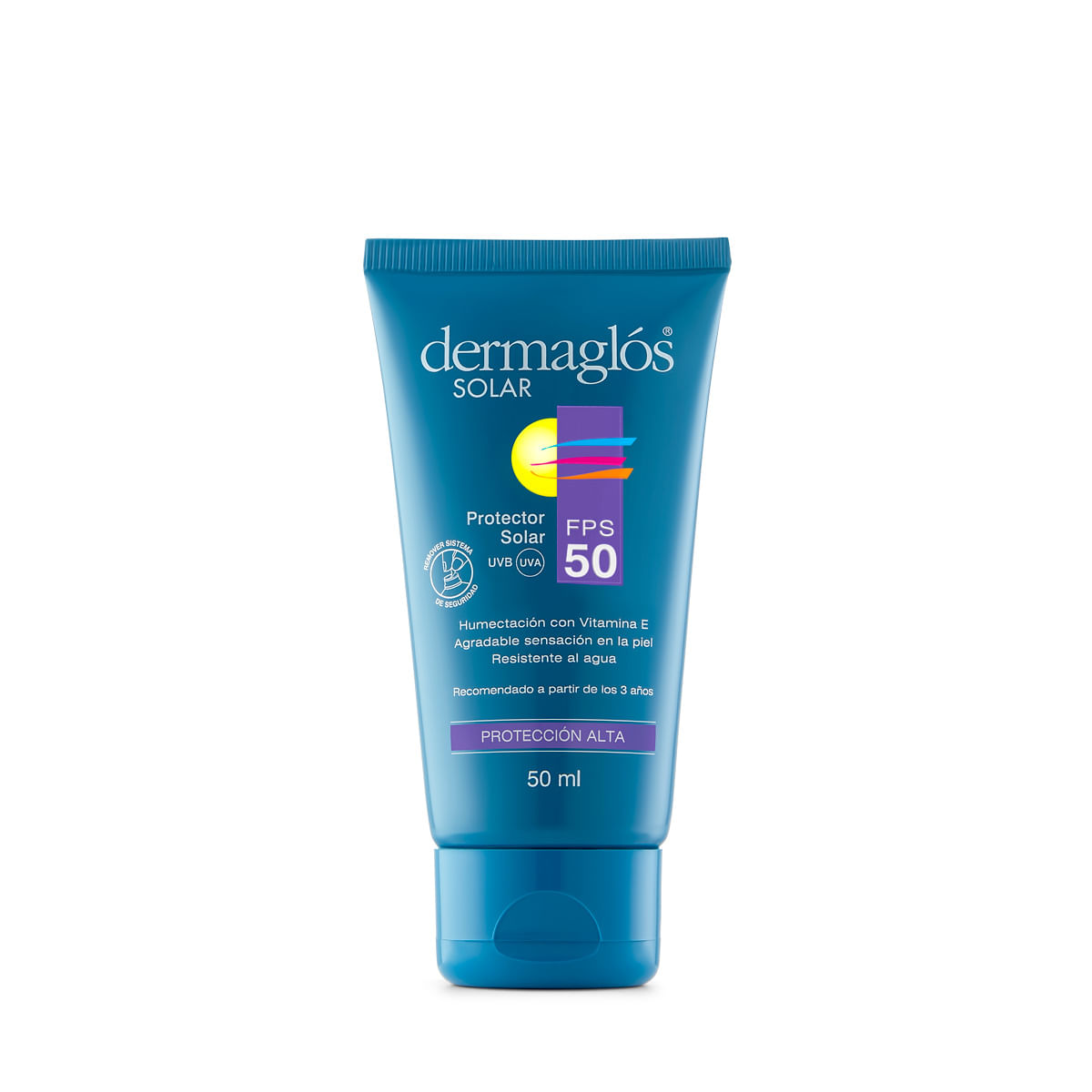 Protector Solar Dermaglos FPS 50 50ml Dermaglos Solar Emuls Fps50 50Ml