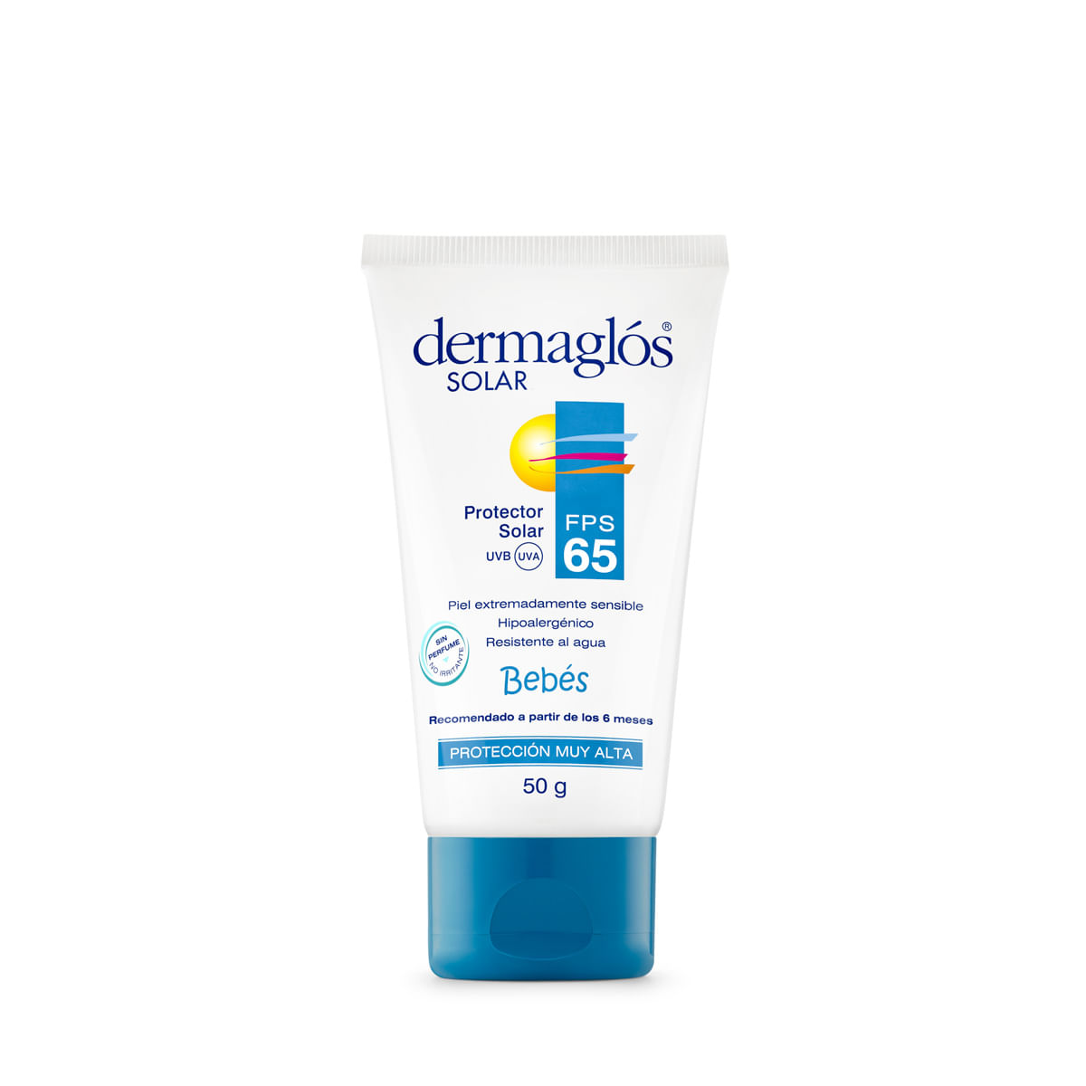 Protector Solar Dermaglos Bebes FPS 65 50g Dermaglos Solar Bebes Fps65 50Ml