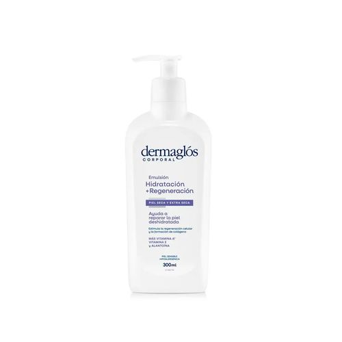 Emulsion Corporal Dermaglos Hidratacion Regeneracion 300ml