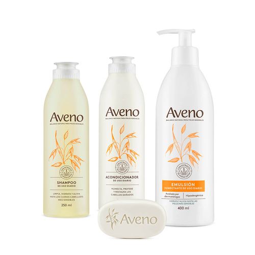 Combo Cuidado Corporal Completo Aveno Piel Sensible