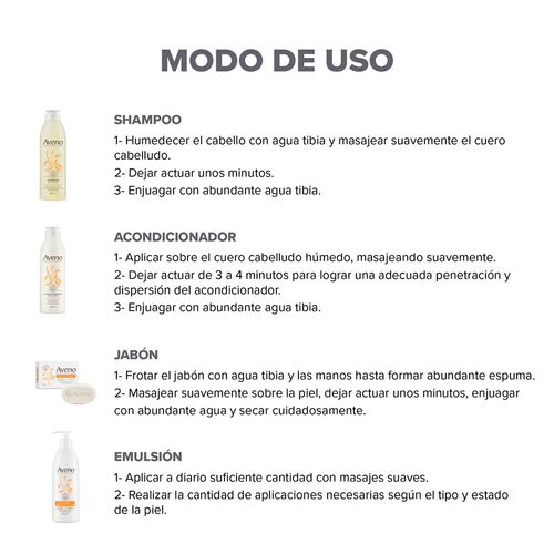 Combo Cuidado Corporal Completo Aveno Piel Sensible
