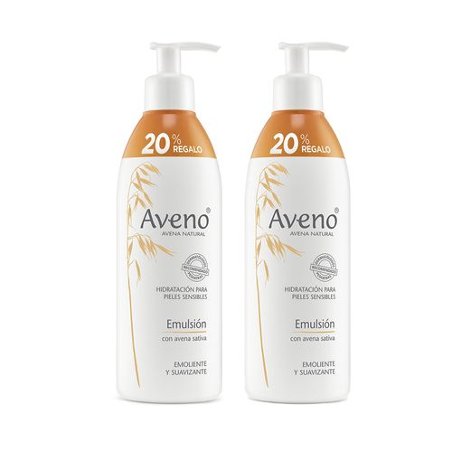 Combo Aveno Emulsion 400ml 2 unidades