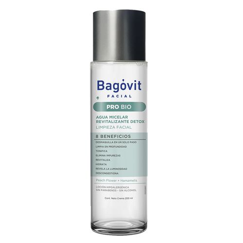 Agua Micelar Bagovit Pro Bio 200ml