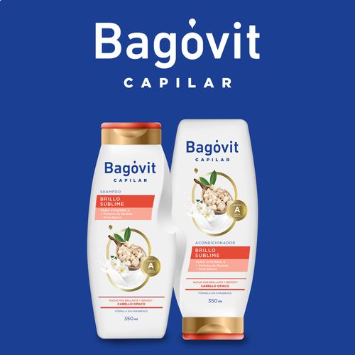 Shampoo Bagovit Capilar Brillo Sublime 350ml