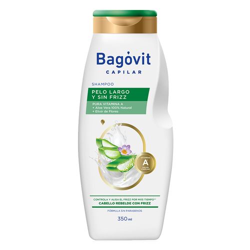 Shampoo Bagovit Capilar Largo Sin Frizz 350ml