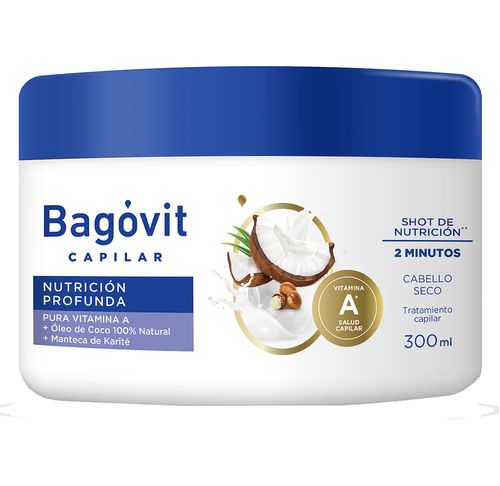 Mascara Bagovit Capilar Nutricion Profunda 300ml