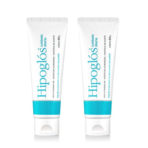 Combo Crema Hipoglos Cuidado Diario 90gr 2 unidades