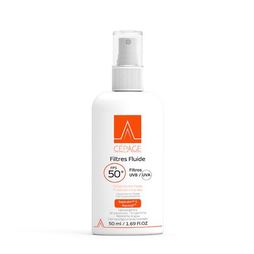 Protector Solar Facial Cepage Filtres Fluid Fps50 50ml