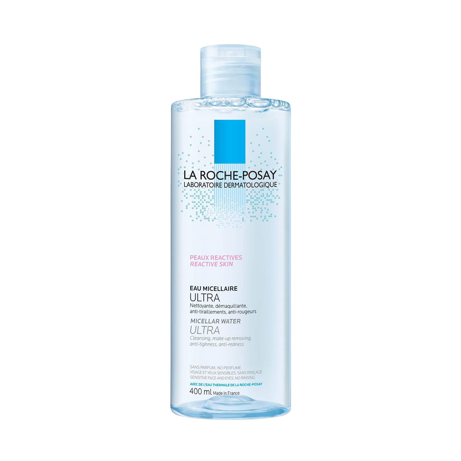Agua Micelar La Roche Posay Ultra Reactiva 400ml Lrp Micelar Ultra R 400Ml