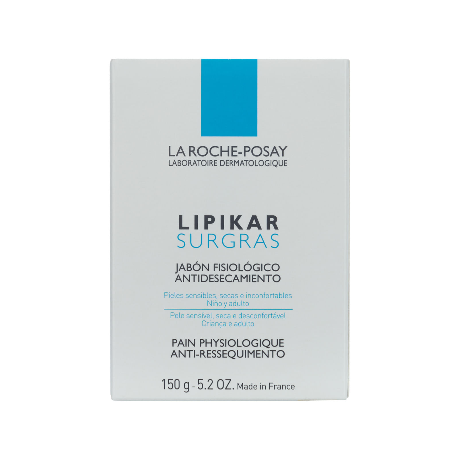 Jabon La Roche Posay Lipikar 150gr Lrp Lipikar Jabon 150Gr