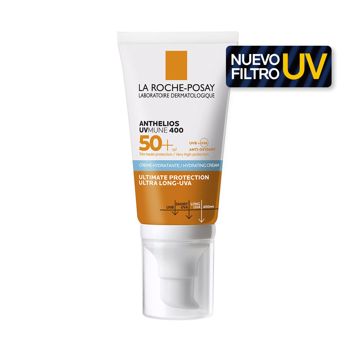 Protector Solar Facial La Roche Posay Anthelios Crema Ultra Fps50 50ml Lrp Anthelios Cr Ultra F50 50Ml