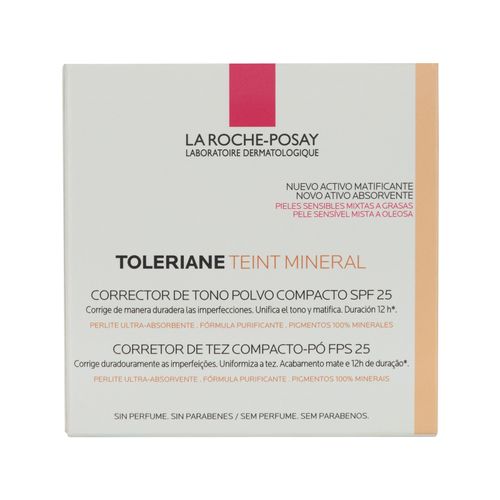 Polvo Compacto Toleriane Teint La Roche Posay Fps 25 9.5gr