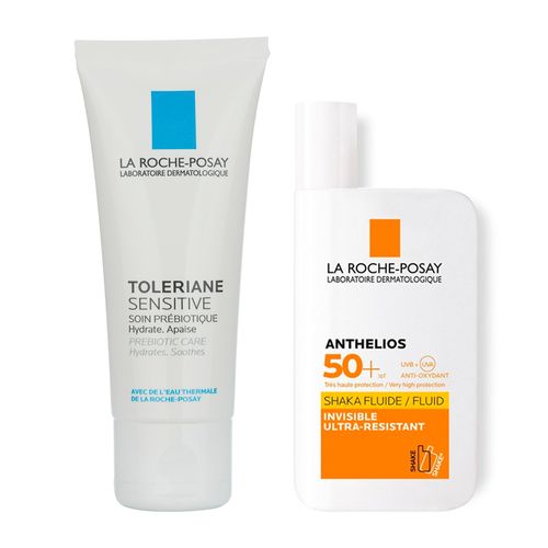 Combo La Roche Posay Anthelios UV Mune 400 y Toleriane Sensitive