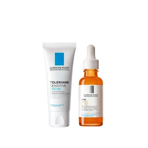 Combo La Roche Posay Serum Pure Vitamin C y Toleriane Sensitive