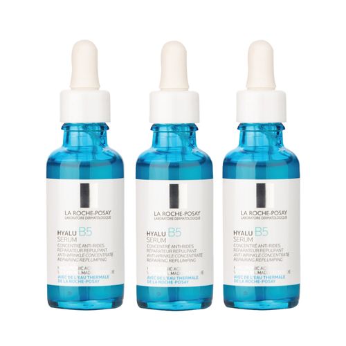 Combo La Roche Posay Hyalu B5 Serum 30ml 3 unidades