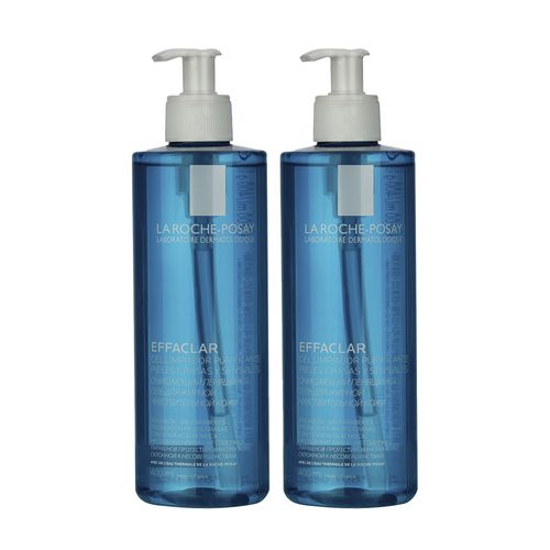 Combo La Roche Posay Effaclar Gel 400ml 2 unidades